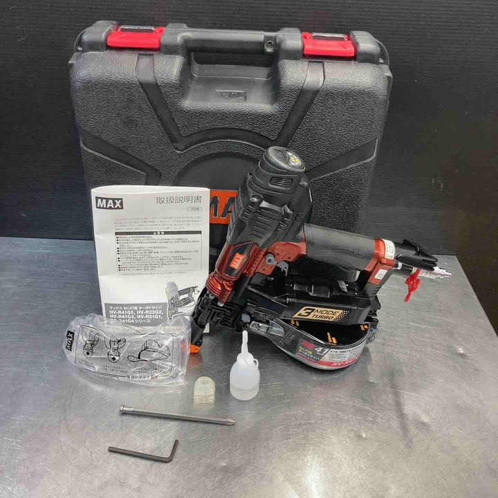【中古品】 マックス(MAX) 41mm 高圧エアネジ打ち機 HV-R41G5-R 【東大和店】