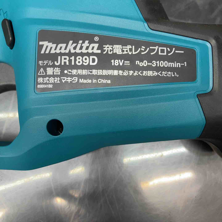 【未使用品】マキタ(makita) コードレスレシプロソー JR189DZ【川越店】