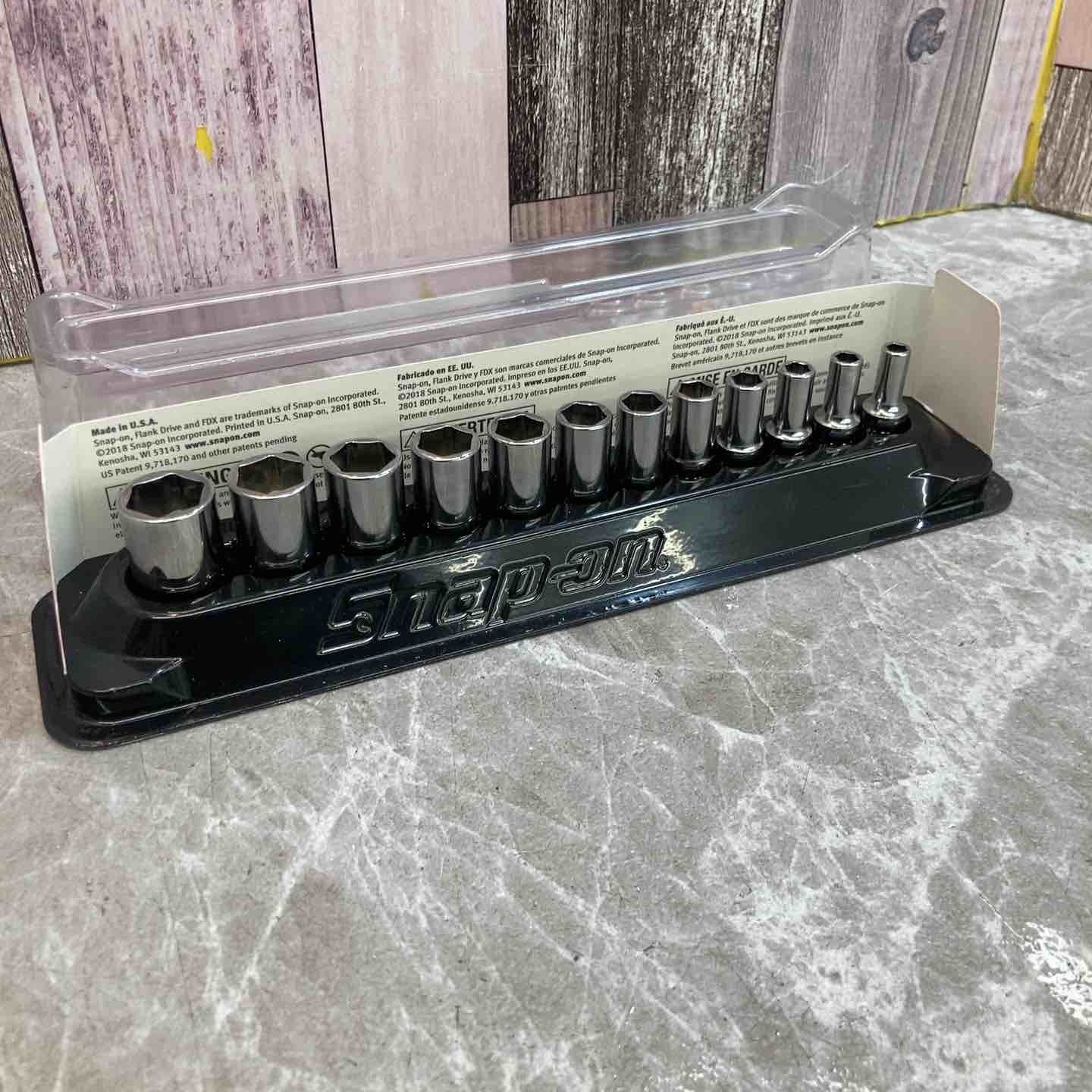 中古品】snap-on/スナップオン セミディープソケット 12ピースセット 1