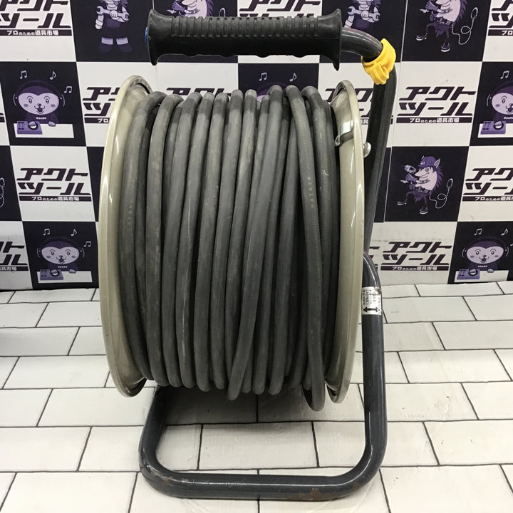 〇ハタヤ(HATAYA) 屋外用防雨型レインボーリール GX-501K コードリール【所沢店】