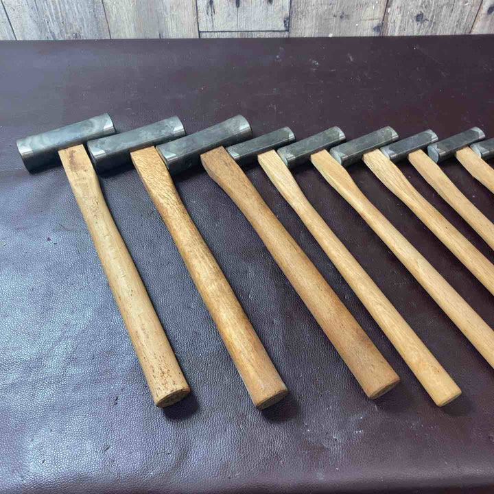 【未使用(店頭展示品)】 銘不明 玄翁 11本まとめ 菱貫？ 【東大和店】