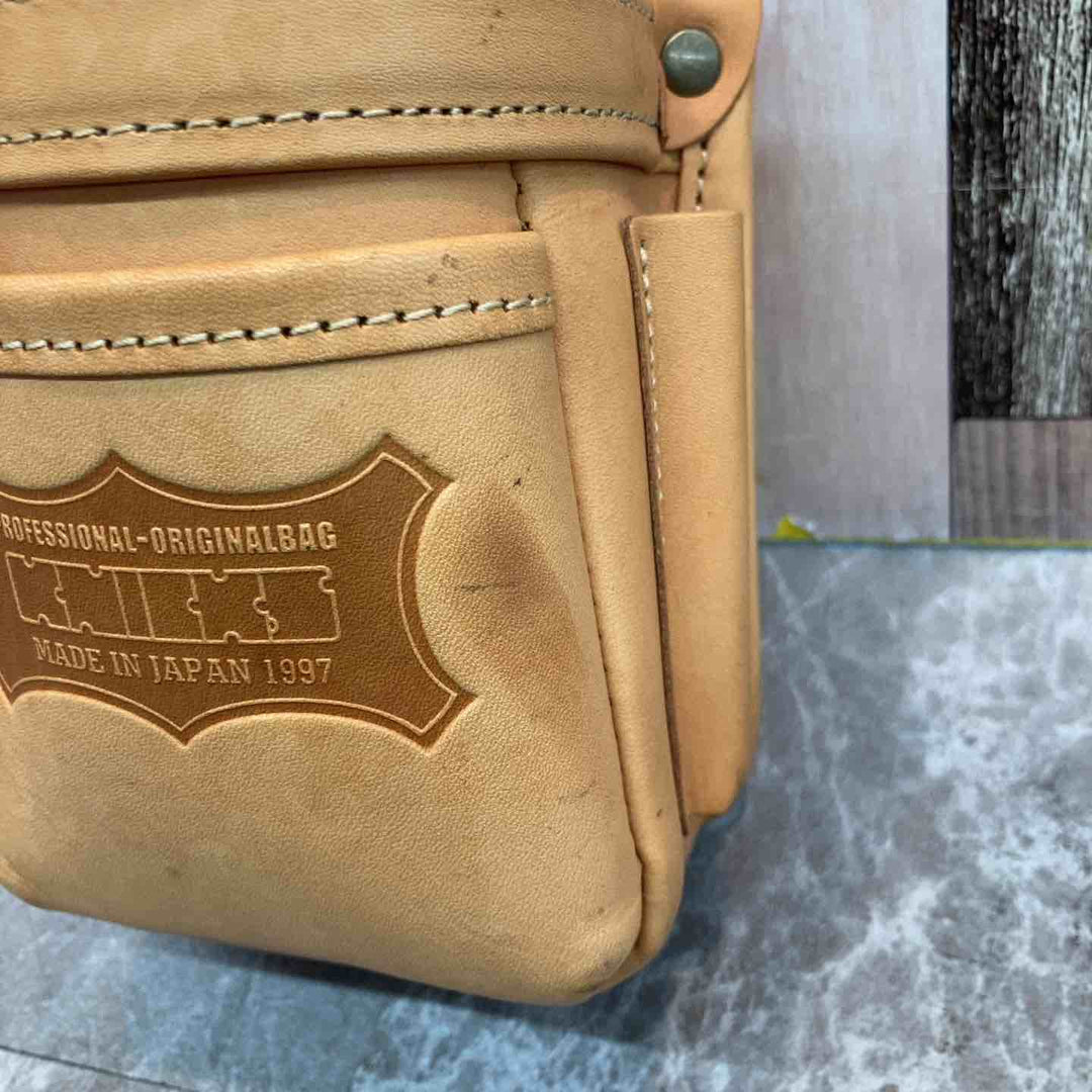 ニックス　ヌメ革　小物腰袋　KNS-201VADX【八潮店】