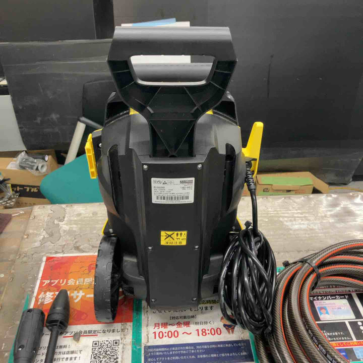 ◇ケルヒャー(KARCHER) 高圧洗浄機 K3 SILENT サイレント 50Hz 1.601-446.0　ホース類、ガン、先端二種付属【戸田店】