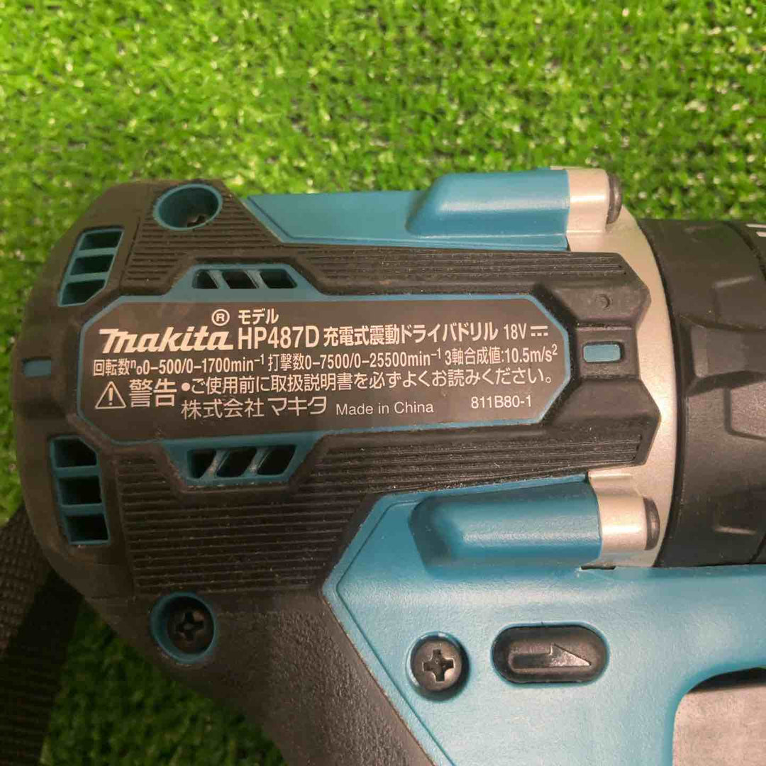 ★マキタ(makita) コードレス振動ドリルドライバー HP487DZ【草加店】