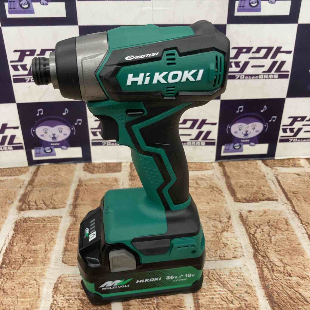 ◇ハイコーキ(HiKOKI) コードレスインパクトドライバー WH18DD(2XCZ)【所沢店】