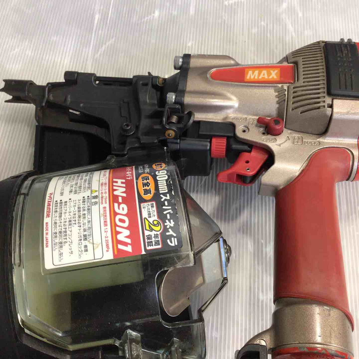 ★マックス(MAX) 高圧エア釘打ち機 HN-90N1【草加店】