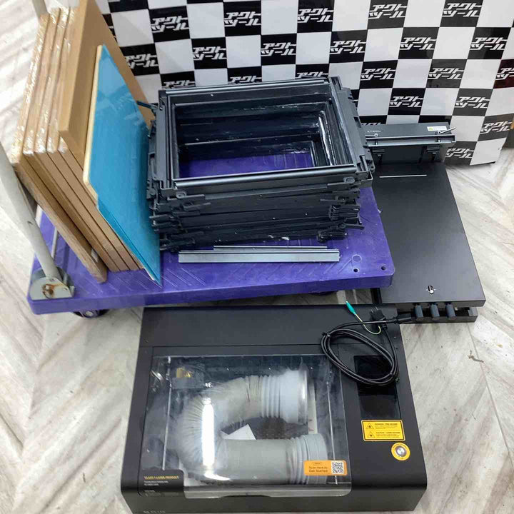 【店頭受取り限定】 CO2レーザー加工機 beamo 30W　 XTOOLI　スクリーンプリンター　2台セット♪　付属品多数♪【越谷店】