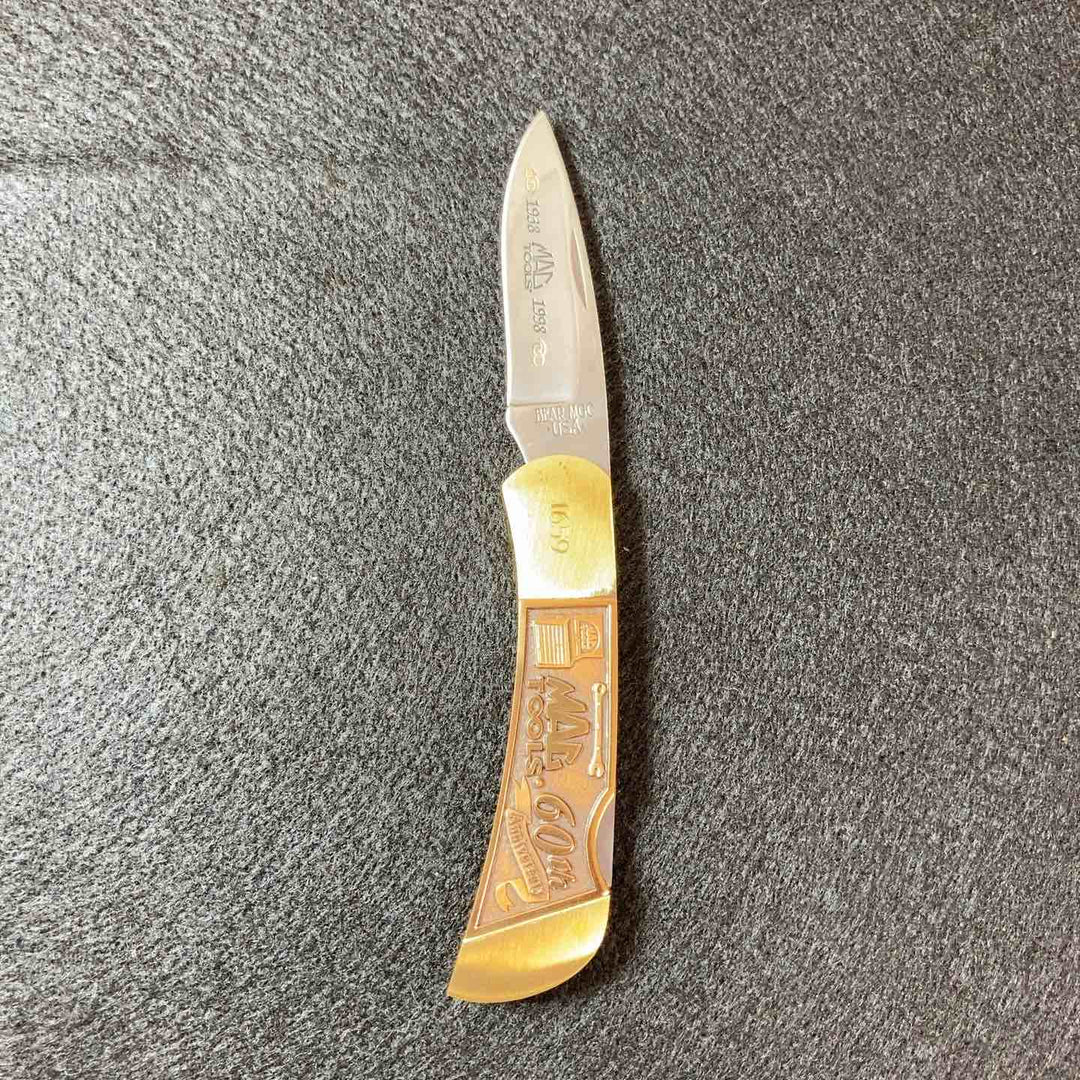 【中古美品】 マックツール(MACTOOLS) 60周年 アニバーサリーナイフ 1998年 未使用長期保管品 【東大和店】