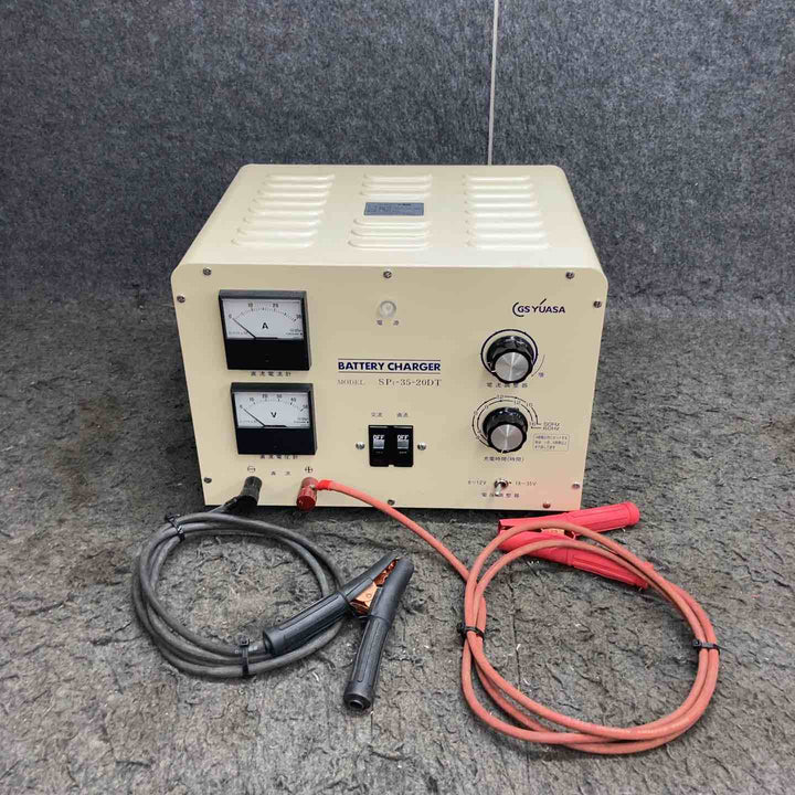 【現状品】GS YUASA/ジーエス ユアサ バッテリーチャージャー/シリコン 充電器 SP1-35-20DT 約25kg 13Vの出力確認【鴻巣店】