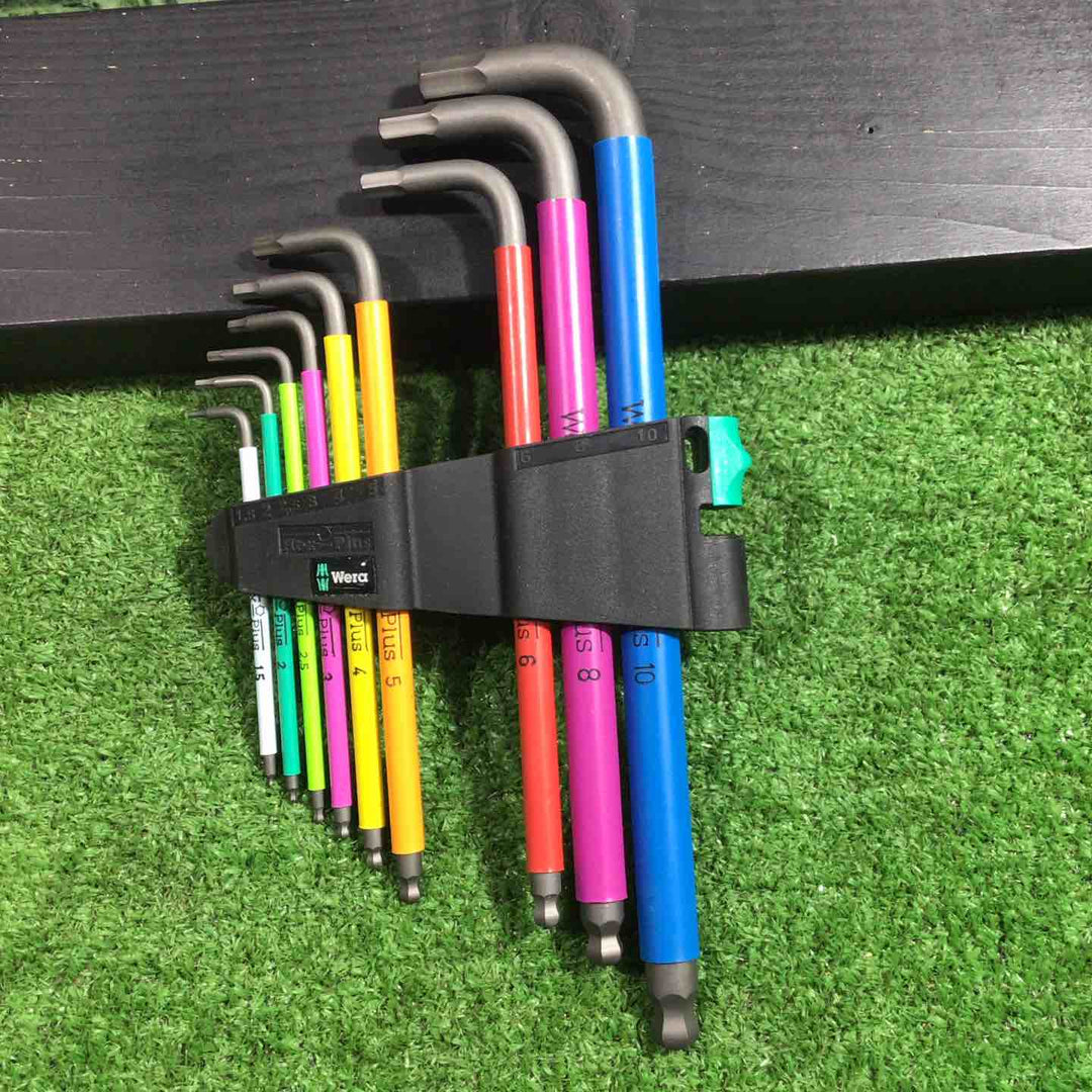 ヴェラ(wera) マルチカラーヘックスキーセット 950SPKL/9SMN 073593 六角棒9本セット 【川口店】