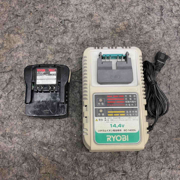 ◇リョービ(RYOBI) コードレス丸ノコ BW-470 14.4V3.0Ahバッテリー1個・充電器・バッグ付き【鴻巣店】