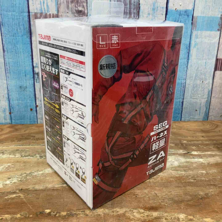【未使用品】□タジマ(Tajima) ハーネスZA 赤 Lサイズ AZAL-LRE フルハーネス 墜落制止用器具【柏店】