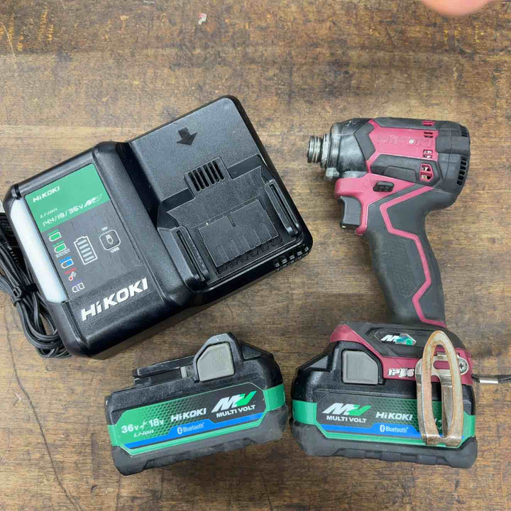 ★ハイコーキ(HIKOKI ※旧:日立工機) コードレスインパクトドライバー WH36DC(2XPSZ)(R)【八潮店】