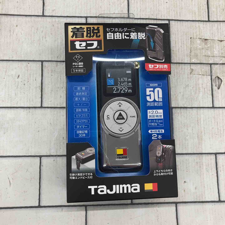 ◇TJMデザイン タジマ(Tajima) セフレーザー距離計G05ブラック TSFLK-G05BK PSCマーク適合商品【所沢店】
