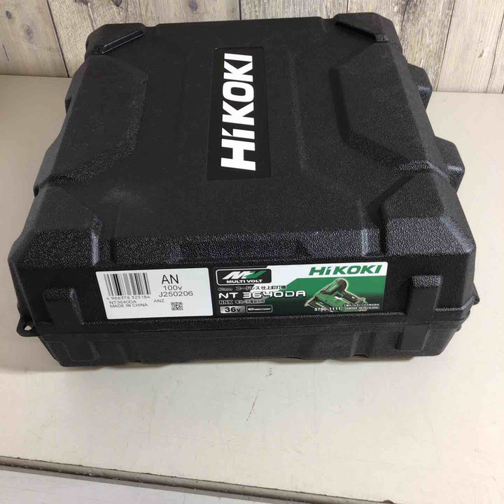 ★ハイコーキ(HIKOKI ※旧:日立工機) コードレスフィニッシュネイラ NT3640DA(NNK)【戸田店】