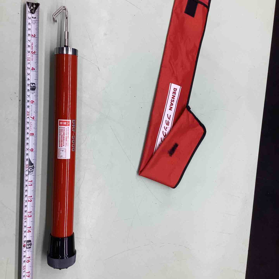 ◇DENSAN(デンサン) ブラックフィッシャー(レッド) 5m DRF-5000【越谷店】