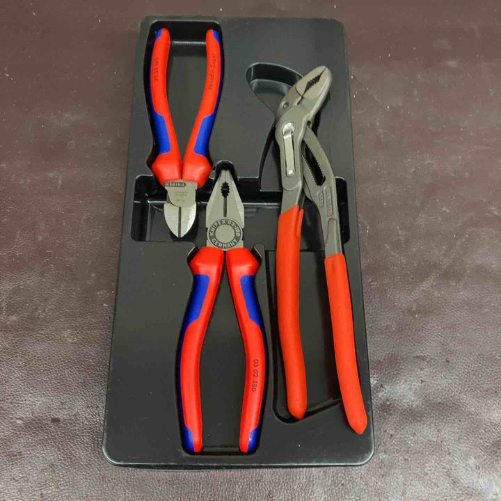 【中古品】クニペックス(KNIPEX) ペンチ0302180/電工ニッパ7002160/プライヤー8701250 3点セット 【東大和店】