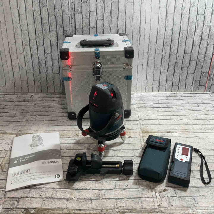 ◇ボッシュ(BOSCH) 電子整準レーザー墨出し器 GLL5-40E【川口店】