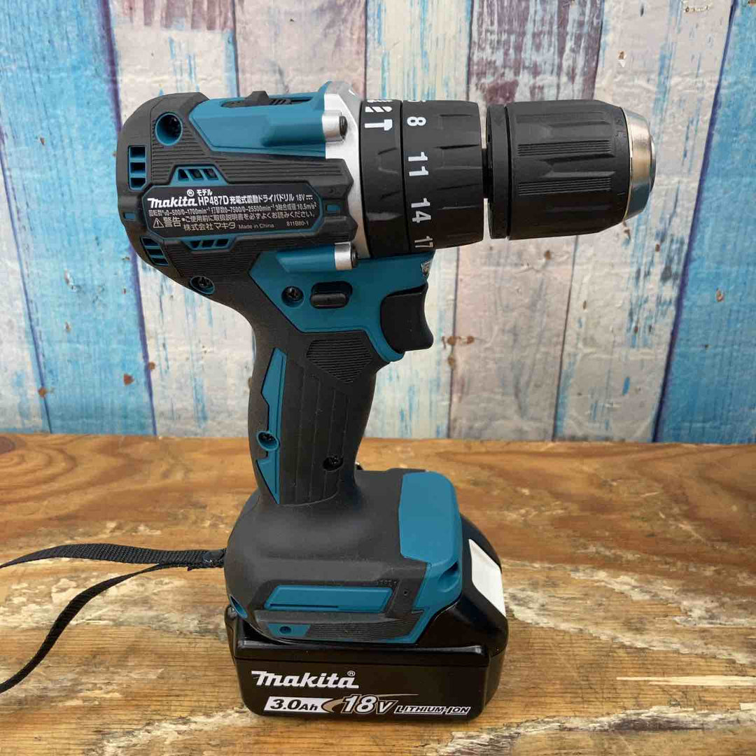 ★マキタ(makita) コードレス振動ドリルドライバー HP487DRGX【柏店】
