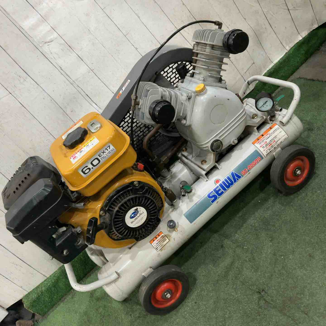 【店頭受取り限定】SEIWA エンジンコンプレッサー SC-22GRS 動作確認済【川口店】