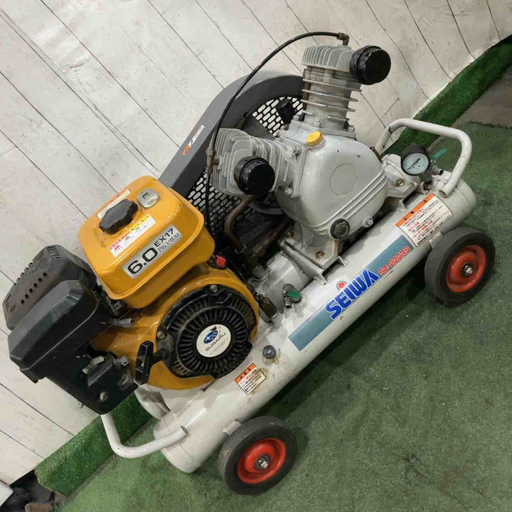 【店頭受取り限定】SEIWA エンジンコンプレッサー SC-22GRS 動作確認済【川口店】