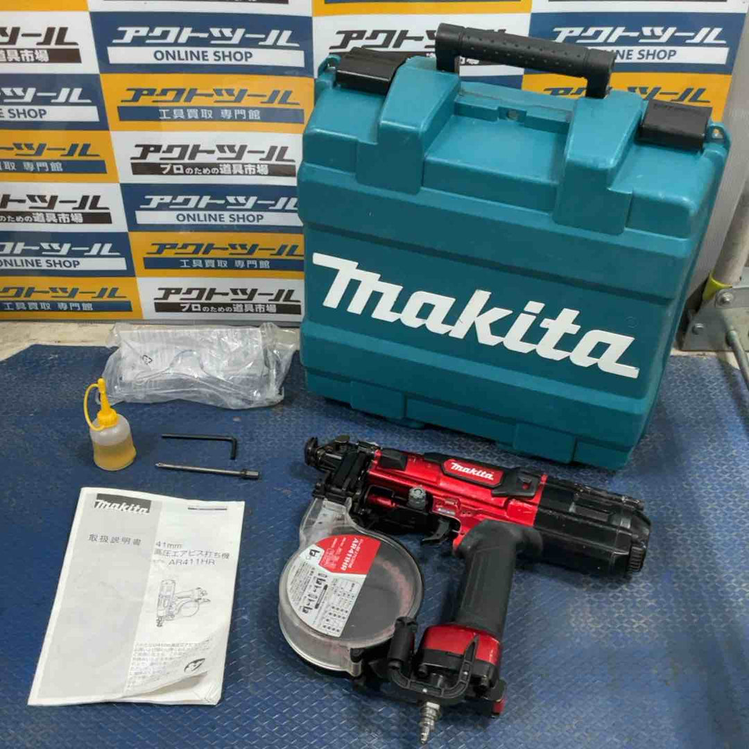 ★マキタ(makita) 高圧エアネジ打ち機 AR411HR【草加店】