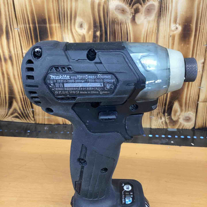 ★マキタ(makita) コードレスインパクトドライバー TD111DSMXB【越谷店】