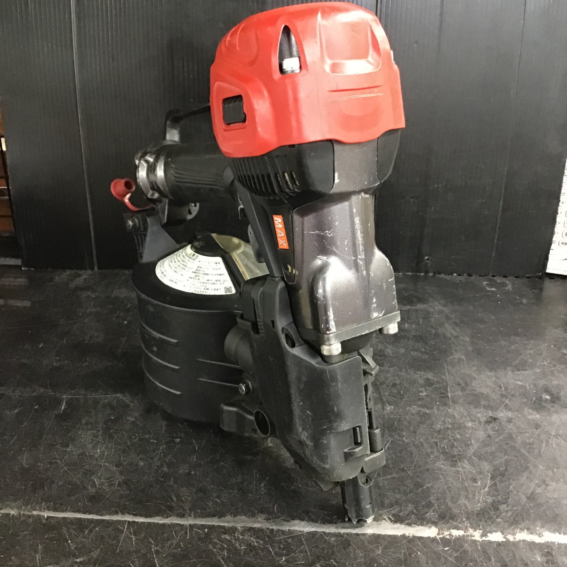 中古品 □ MAX 高圧エア釘打ち機 HN-75N4(D)-G □ C □ IT6KCUMYGL73 中古品】マックス(MAX) 高圧エア釘打ち機 HN-75N4(D)-G【草加店
