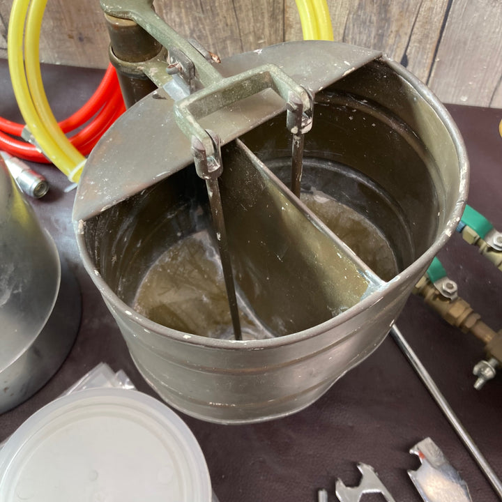 【中古現状品】大塚刷毛 ペンキ屋さんセットⅡ圧送式スプレーガン・吹付ガン2個付き【東大和店】