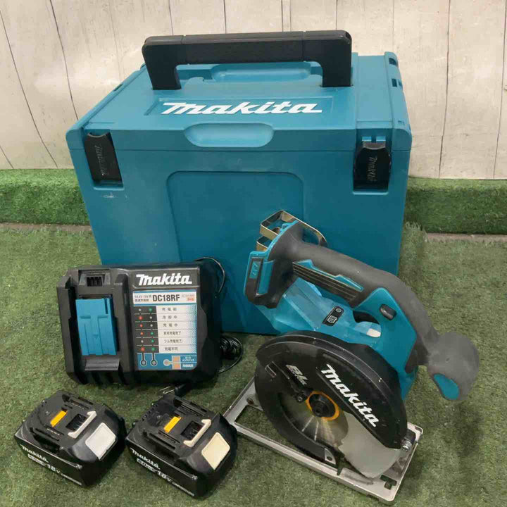 ★マキタ(makita) コードレスチップソーカッター CS551DRGXS 18V 動作確認済【川口店】