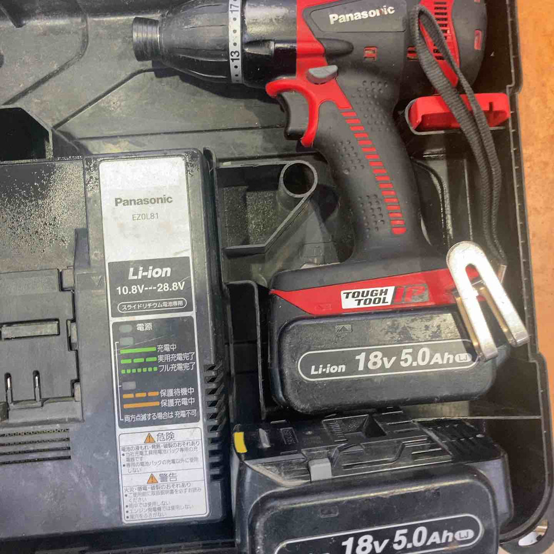 ★パナソニック(Panasonic) コードレスマルチインパクトドライバー EZ75A9LJ2G-R【町田店】