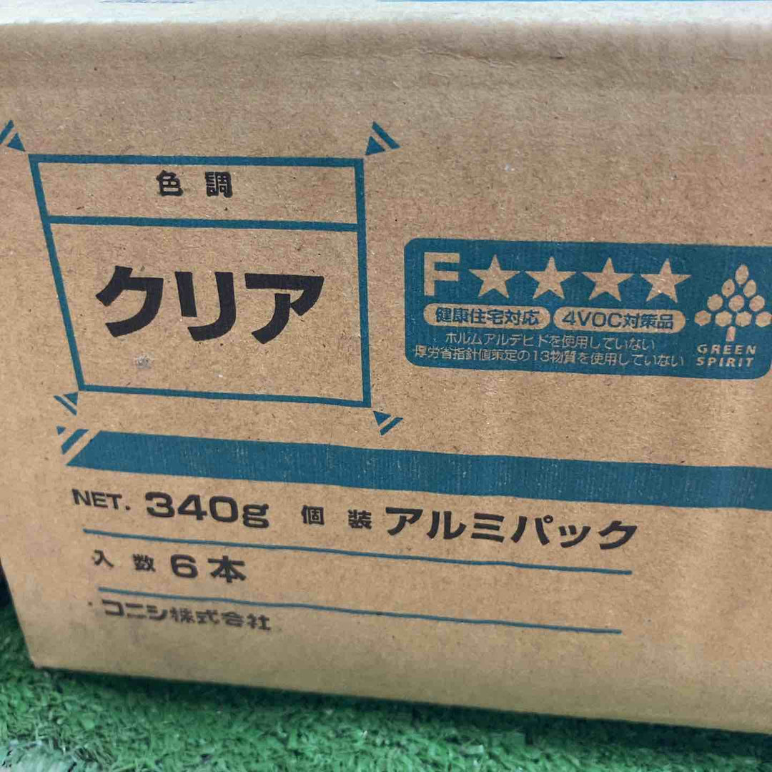 コニシ ボンド 塗装下地コークノンブリード クリア 340g #05820 48本(6本入り×8箱)【岩槻店】