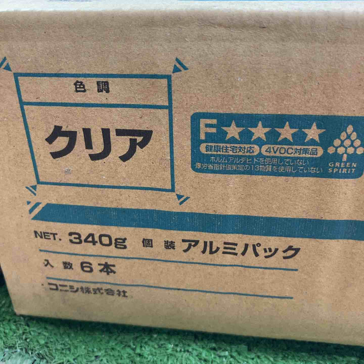 コニシ ボンド 塗装下地コークノンブリード クリア 340g #05820 48本(6本入り×8箱)【岩槻店】