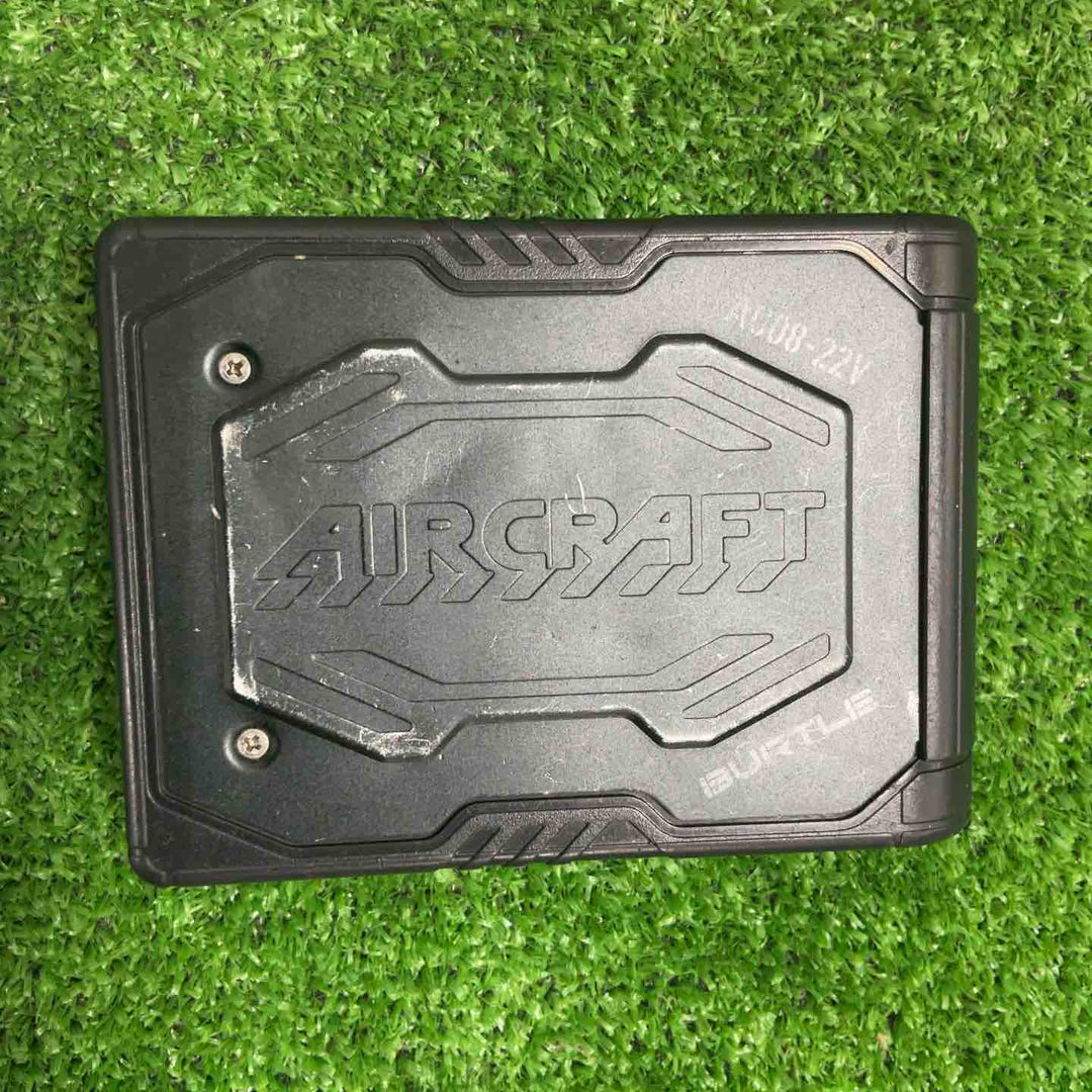 ◇BURTLE バートル エアークラフト 2024年モデル 22Vリチウムイオンバッテリー マットブラック AC08 78 F【草加店】