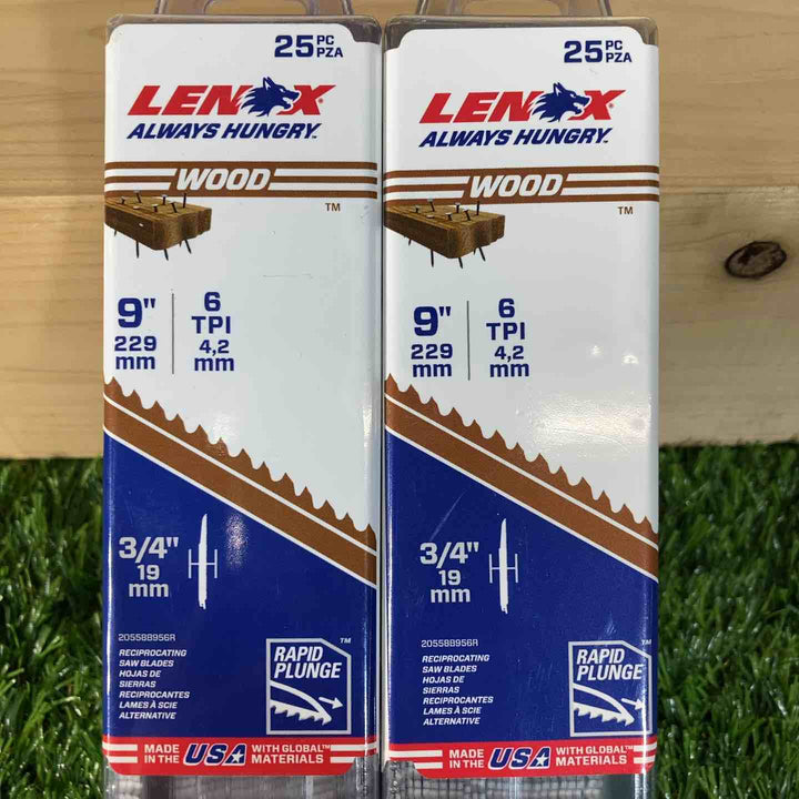 ◇レノックス(LENOX) 200mm セーバーソーブレード 25枚入 20535B850R 2箱セット【戸田店】