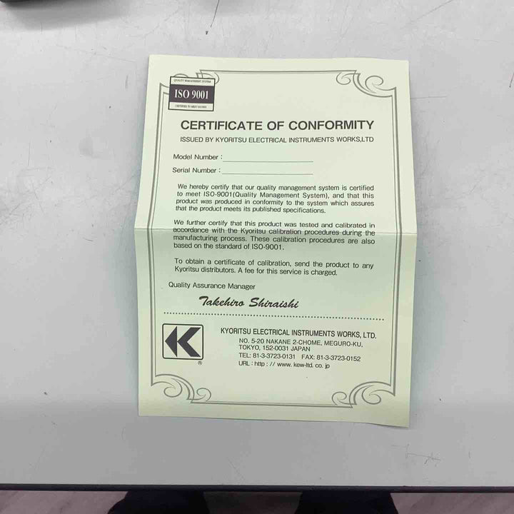 ◇共立電気計器(KYORITSU) 非接触検相器 KEW8035【越谷店】