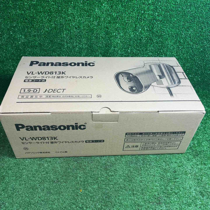 ◇Panasonic　センサーライト付屋外ワイヤレスカメラ　VL-WD813K【藤沢店】