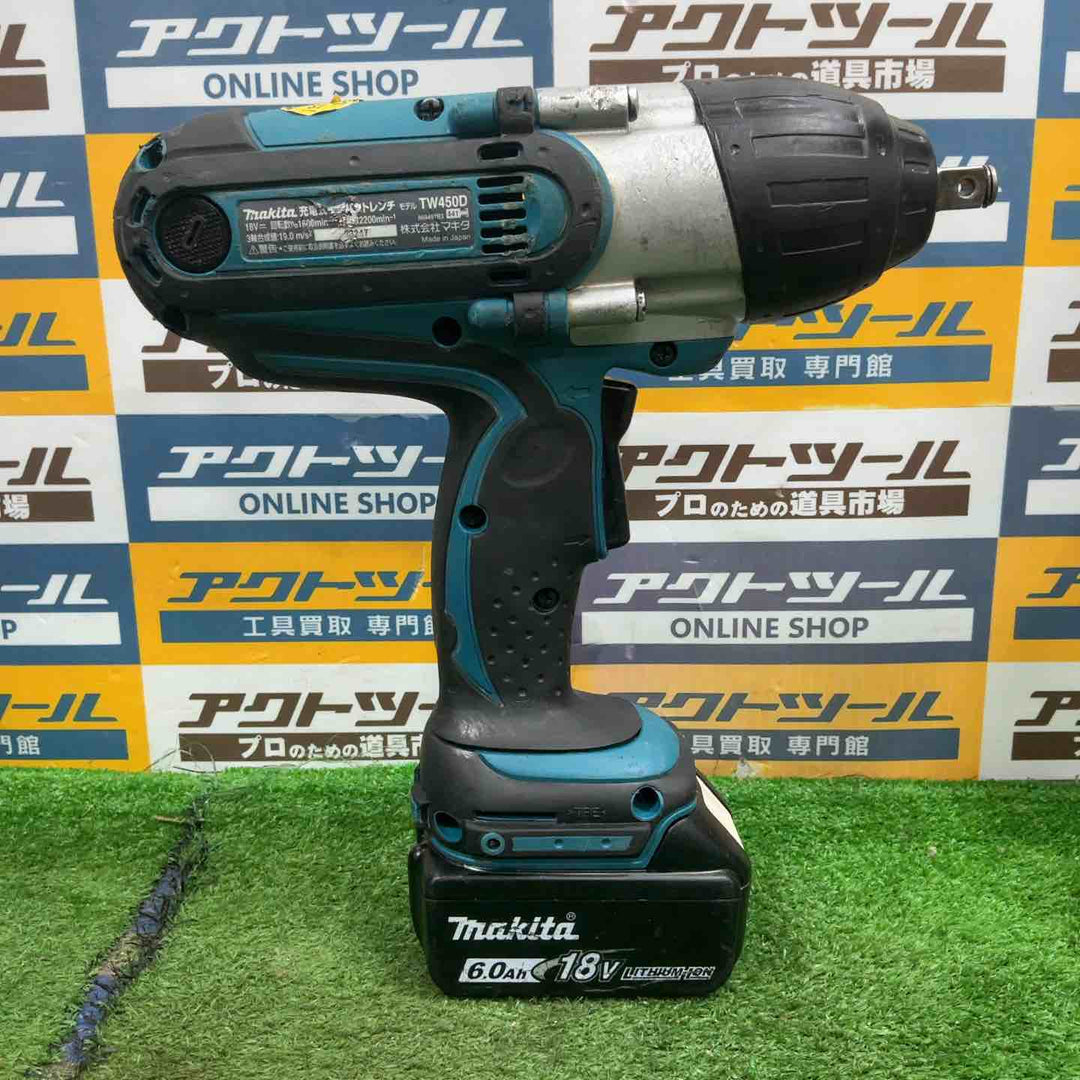 ★マキタ(makita) コードレスインパクトレンチ TW450DRGX【草加店】