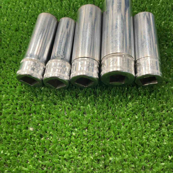 スナップオン(Snap-on) 3/8 ディープソケット SFSM10・12・13・14・17 5個セット【草加店】