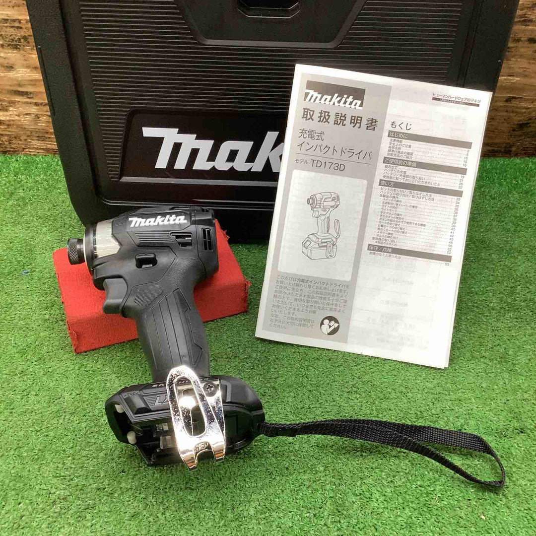 ★マキタ(makita) コードレスインパクトドライバー TD173DXB【川越店】