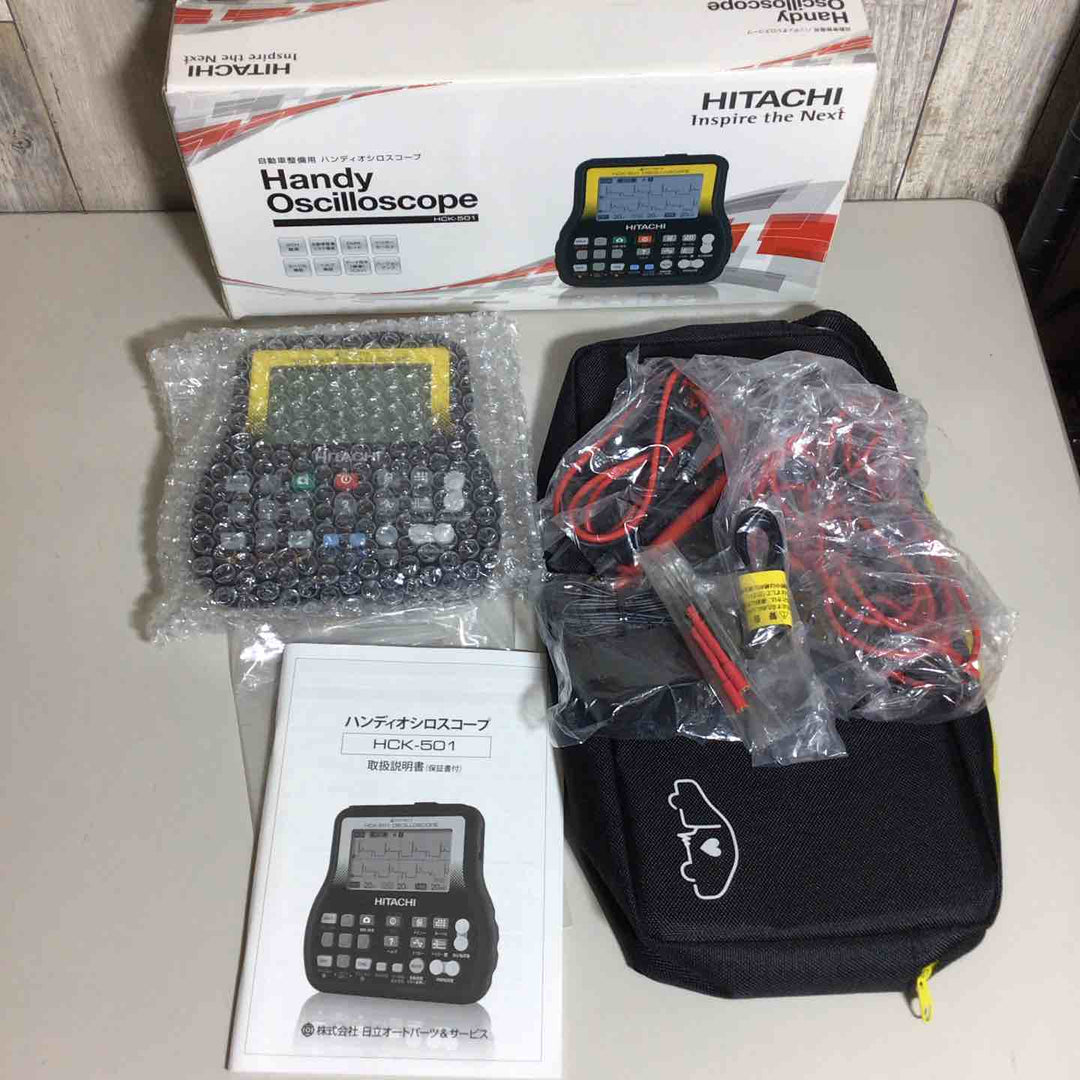 【美品】 HITACHI Handy ハンディオシロスコープ HCK-501 HRHー901B日立 【戸田店】