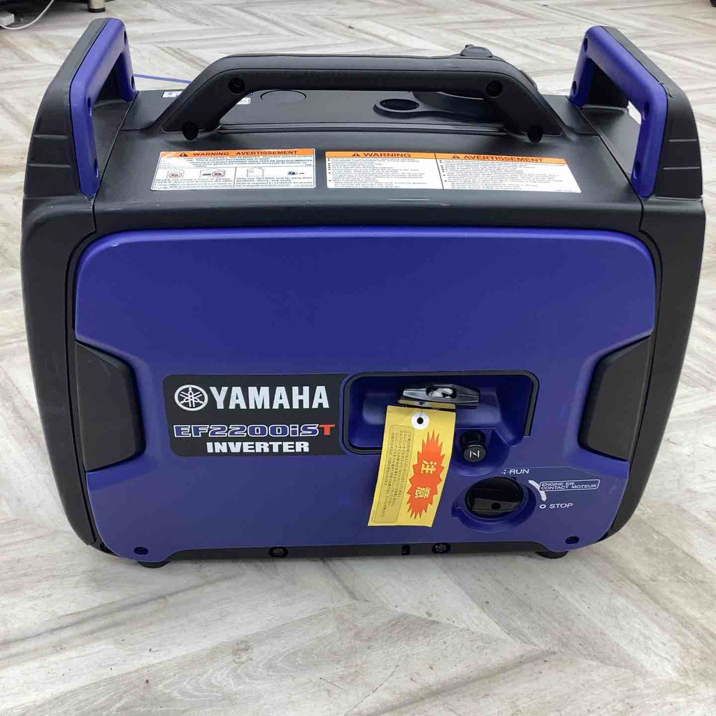 受渡し者決まりました。実働品　ヤマハEF2200 YAMAHA ヤマハ EF2200iST インバータ発電機 2200ワット エンジン 発電