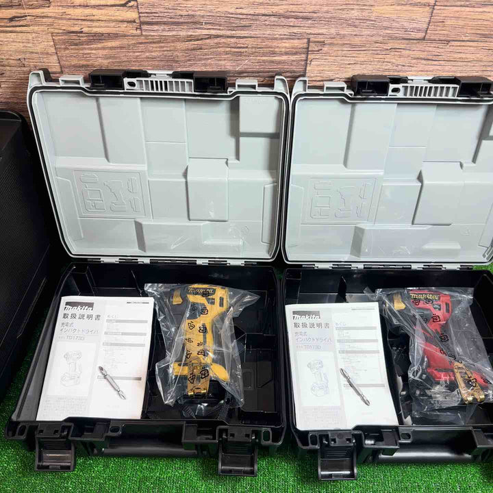 マキタ/makita 18V 充電式インパクトドライバー 本体+ケース TD173DZPY/PG/PB/PR 20周年限定カラー 4色セット【桶川店】