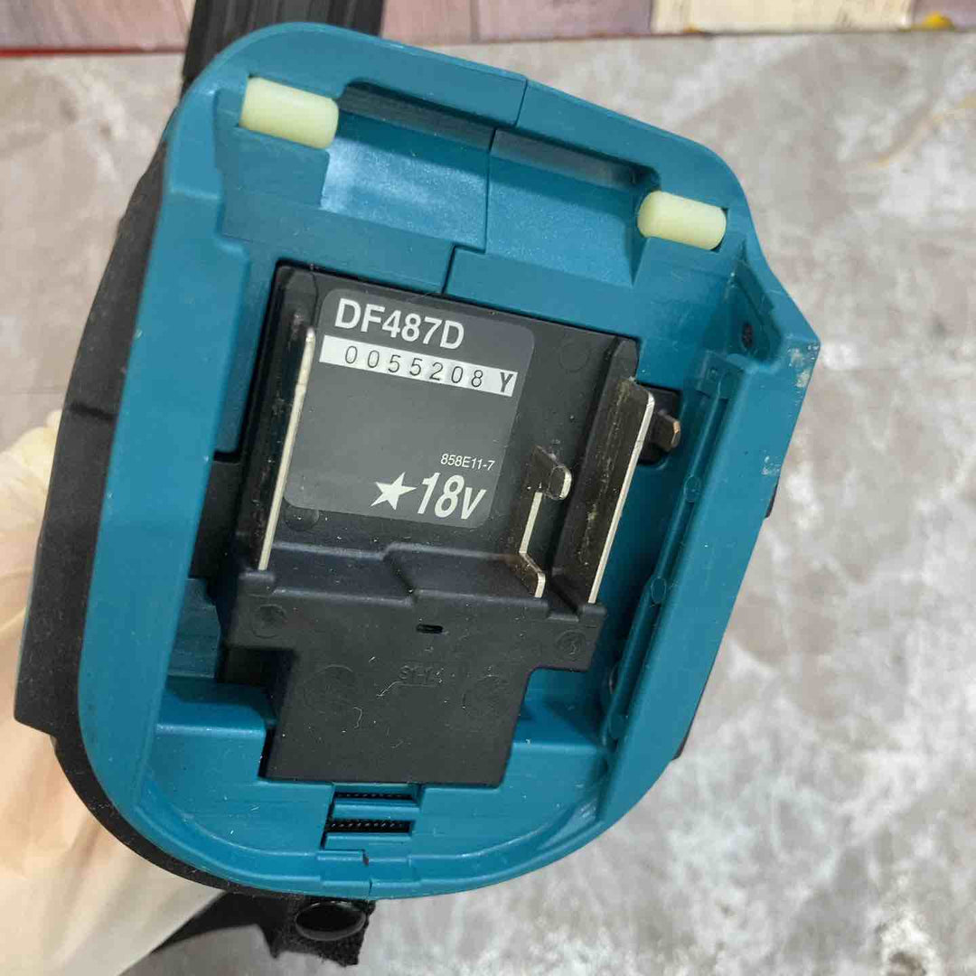 ★マキタ(makita) コードレスドリルドライバー DF487DZ【八潮店】