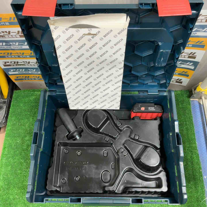 ◇ボッシュ(BOSCH) 18Vバッテリーバンドソー〔GCB18V-LI〕ケース、バッテリー1.3Ah、替刃付き【草加店】