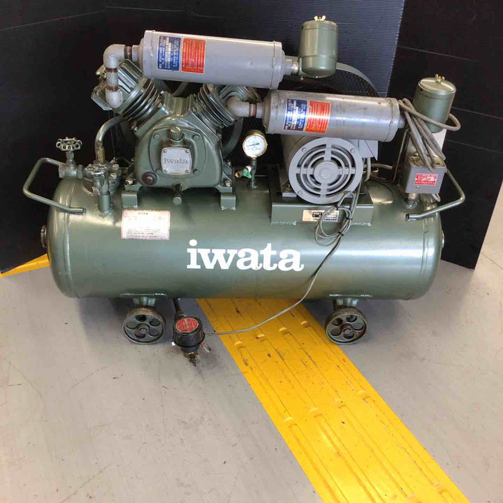 【店頭受取り限定】【165】iwata エアーコンプレッサ SP-22NBR ３馬力直結型【戸田店】