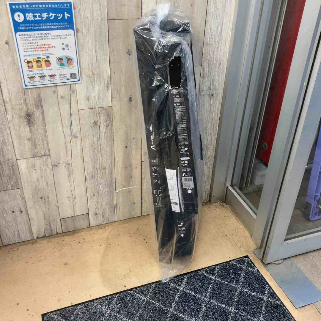 【未使用(店頭展示品)】長谷川工業(Hasegawa) BLACK LABEL 脚部伸縮足場台 DRSB-1000 (0.65~0.96m) (10060)【東大和店】