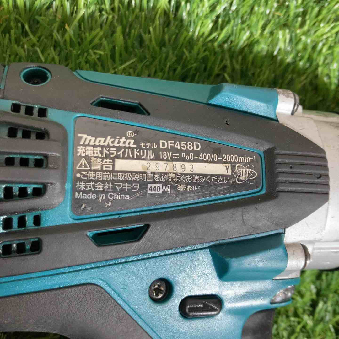 ★マキタ(makita) 18Vコードレスドライバドリル DF458DZ(本体のみ)【戸田店】
