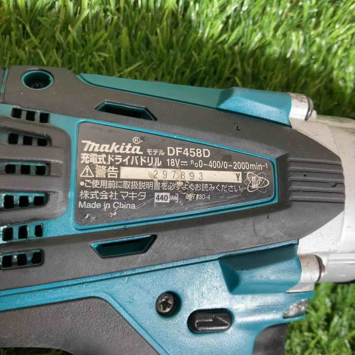 ★マキタ(makita) 18Vコードレスドライバドリル DF458DZ(本体のみ)【戸田店】