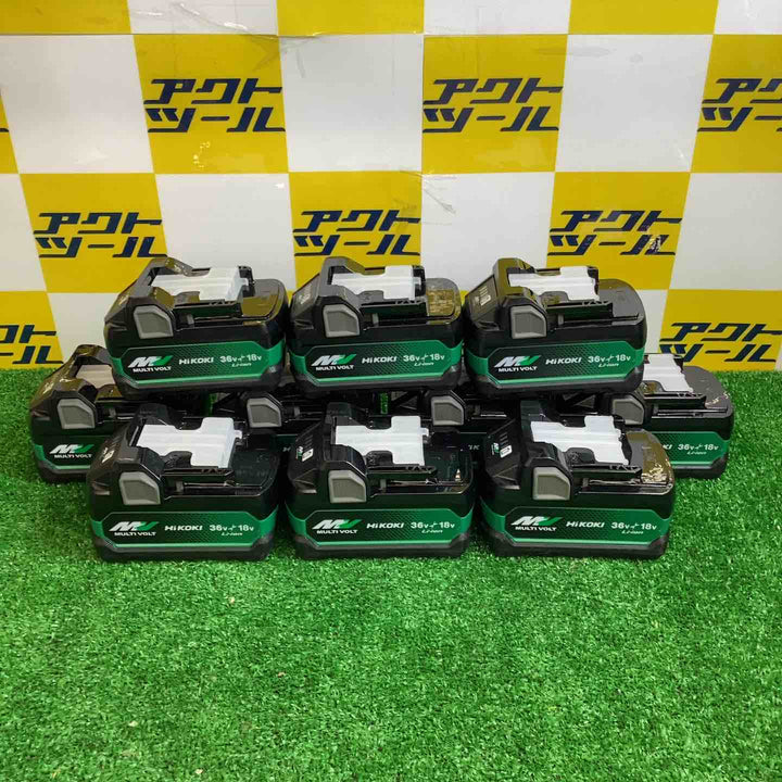 ★ハイコーキ(HIKOKI ※旧:日立工機) リチウムイオンバッテリー 36V/2.5Ah BSL36A18X 10個セット【越谷店】